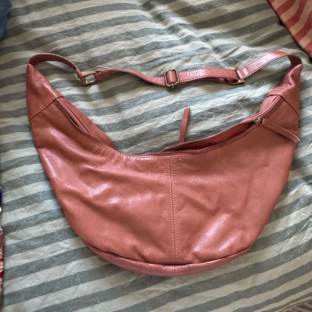 Free People Sling Leather Bag